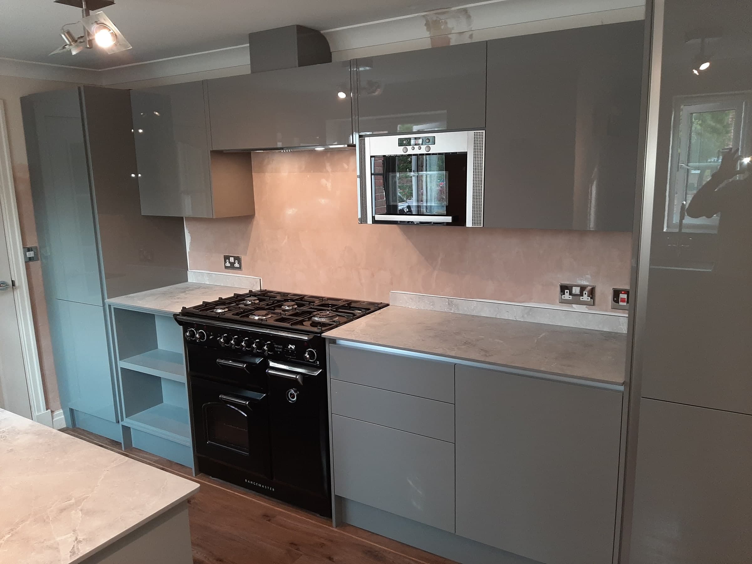 Completed fitted kitchen renovation in Burton Waters