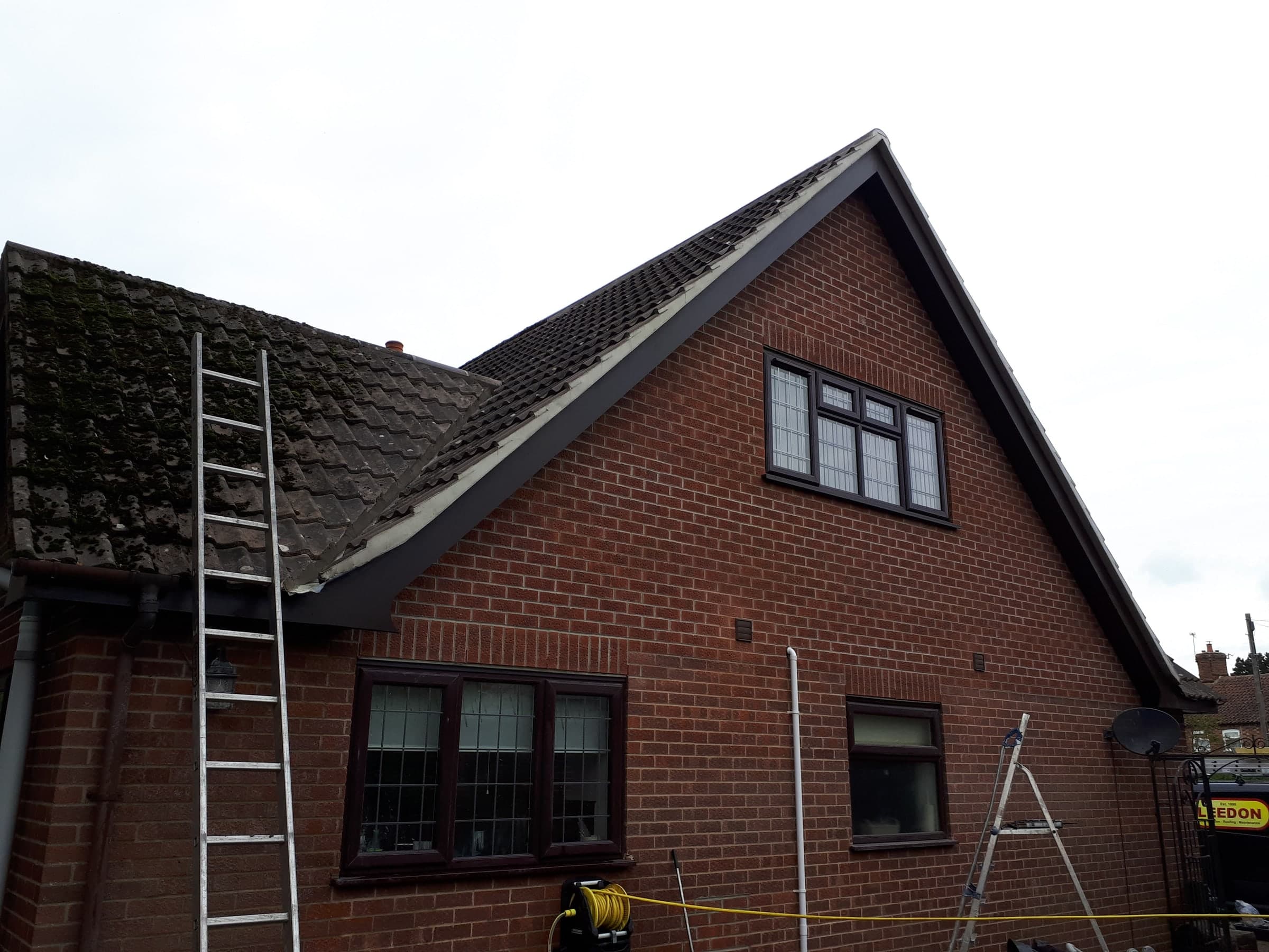 Completed loft conversion roof in Horncastle